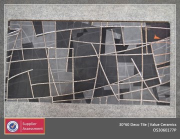 Geometry Modern Design 30x60 Deco Tile, Wall Tile