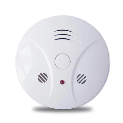 Rictron Smoke Detector Fire Alarm with 9V DC Battery Operated wholesale conventional smoke alarm