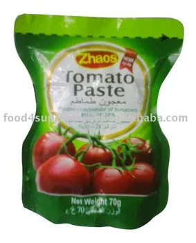 Sachet tomato paste 70g