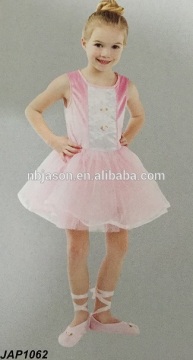 Pink ballet dress with ballet shoes/ Pink party costumes /kids dance costumes/party costumes