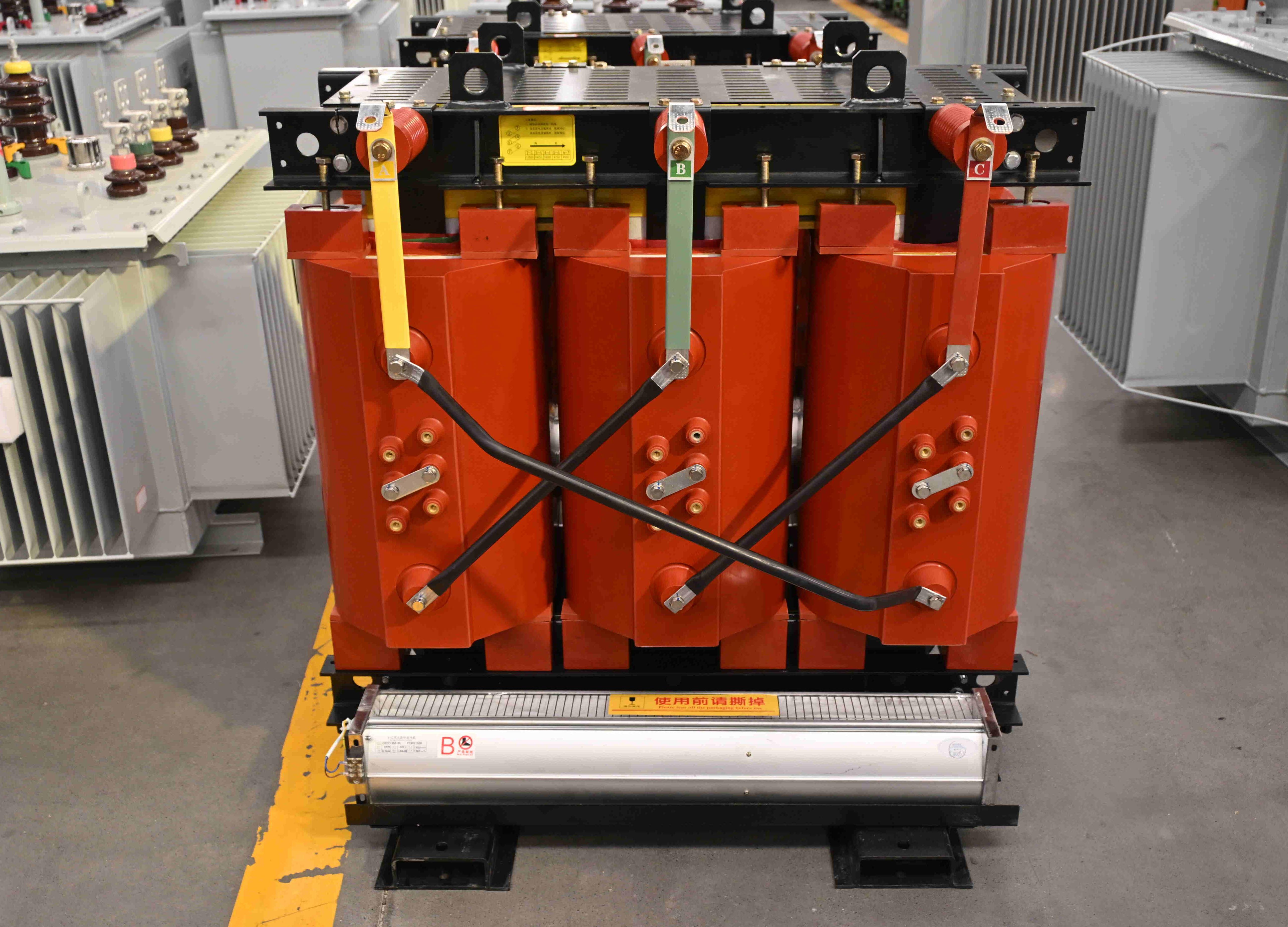 10 kV SC14 Dry-Type Transformer 100kVA (2)