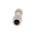 M12 4Pin Connector D Κωδικοποιημένο M12 Στρογγυλή σύνδεση