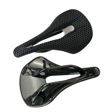 Carbon Fiber Ultra-Light Hollow Breathable Mountain Bike Seat Cushion