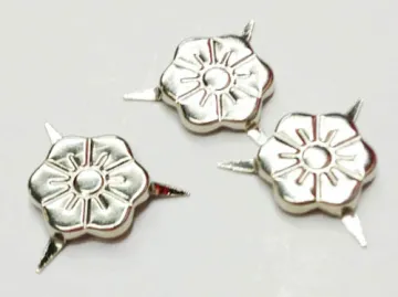 3 Prongs Flower Shaped Nailheads for Leather Work