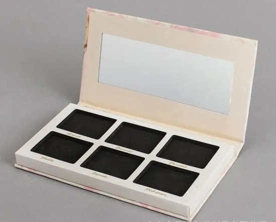 New Multi-Color Eyeshadow Packaging Box With Mirror