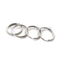 Hot Sale New Design Metal Split Ring Porte-clés
