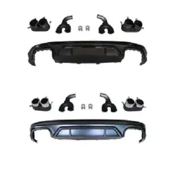New Arrival Auto Parts: AUDI Q5 SQ5 Front Bumper Assembly with Rear Lip Exhaust Pipe (2018-2021)
