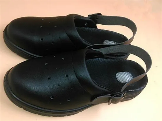 PU Black Comfortable ESD Safety Shoes (EGS-SF-0013)