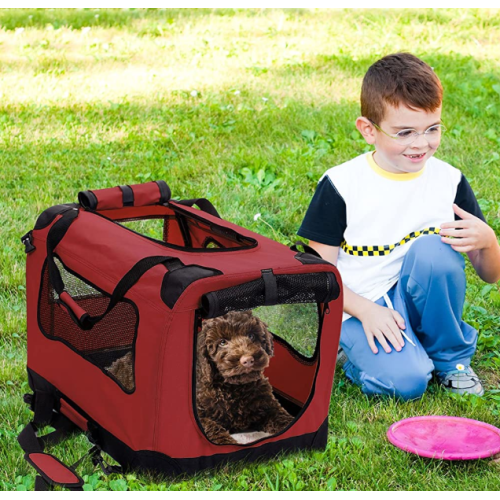 Caisse portable pour chiens pour animaux de compagnie