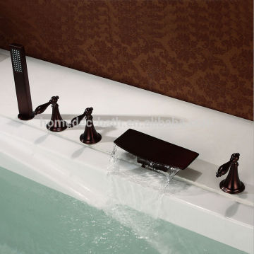 Bathroom brass ORB bath tub faucet mixer