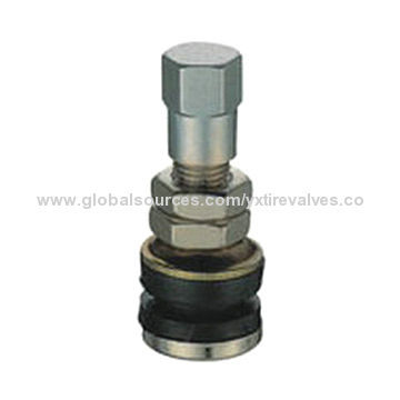 Motorcycle tire valve