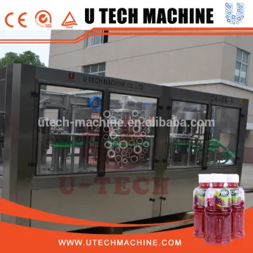 Fruit Juice Hot Filling Machine/Bottling Juice Filling Plant