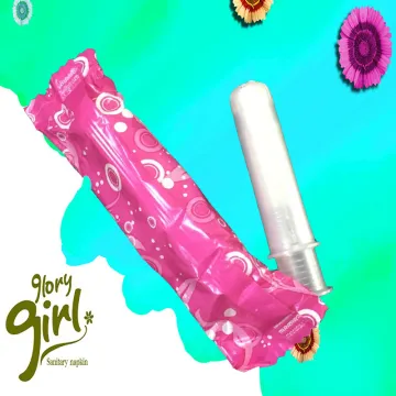 Super soft organic cotton applicator tampon for ladies