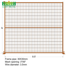 Cheap price galvanized wire Canada type temporary fence