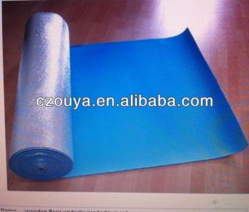 2mm/ 3mm flooring underlay foil faced insulation