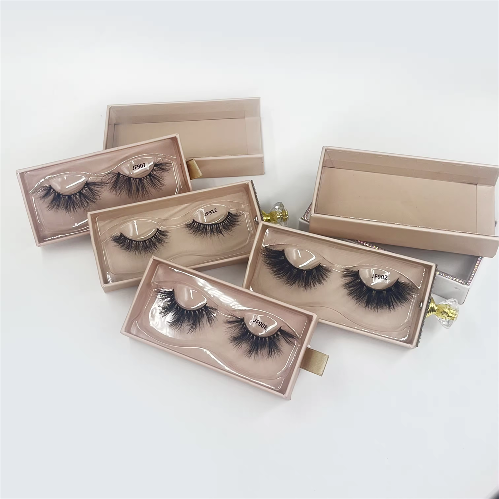 Fake Mink Eyelash With Fluffy Mink Eyelash Full Strip