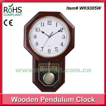 Antique quartz craft pendulum clock for home and school