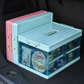 Plastic Collapsible Storage Bins With Portable Handle