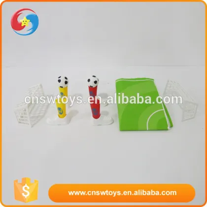 Promotional Toys Environmental Plastic Mini Football Finger Game Set Toys