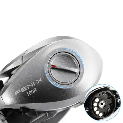 Affordable High-Quality Fenix 100 Baitcast Reel for Offshore and Boat Fishing