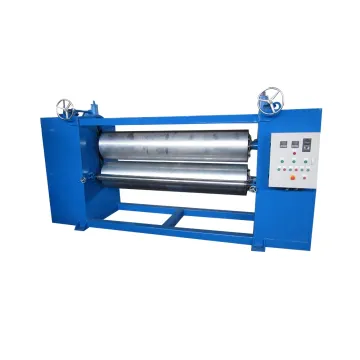 Iron Heating Press Roller Calender Machine with 2-3 Hot Press Hard Felt Rolls