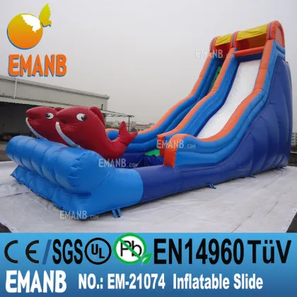 2389 USD big kahuna inflatable water slide, inflatable slider, inflatable slip n slide