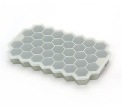 Silicone honeycomb ice grid hole ice mold