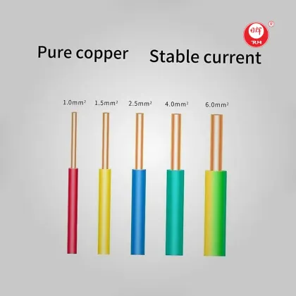 300or500V Multi Core Copper Electrical Wire Cable