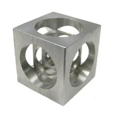 Custom Precision Aluminum CNC Milling Metal Cube