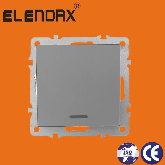 Sakelar Daya 2 Tombol dengan 10A 250V