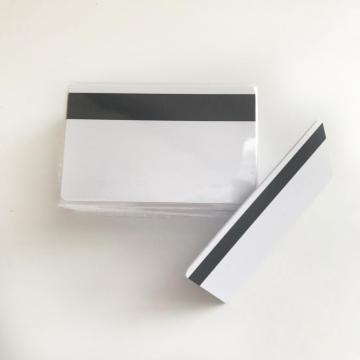 HICO Magnetic Strip PVC Blank Visa Credit Card - High Quality White Blank Inkjet