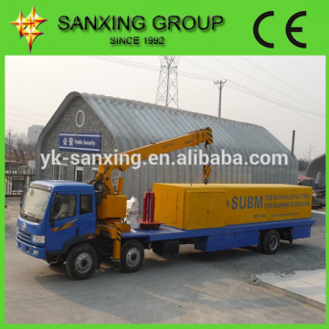 With Truck Sanxing K Q Span Roof Sheet Building Machine