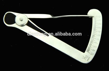 IWANSON gauge spring wax gemstone measuring caliper 10th guage Jewellery dental crown tools