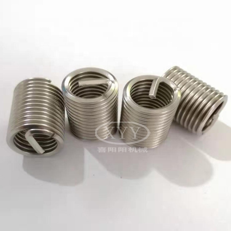 Self locking steel wire screw sleeve