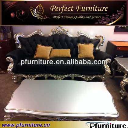 2013 leather french style furniture PFS3893C