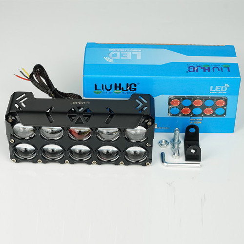 best 56W 10 Lens Aluminum designed fog lights for motorcycle & car 5000lm IP67