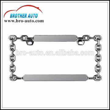 BAA-003906 Stainless steel standard American 310*165mm size custom car license plate frame