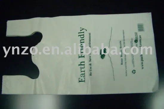 Biodegradable T-shirt Bag