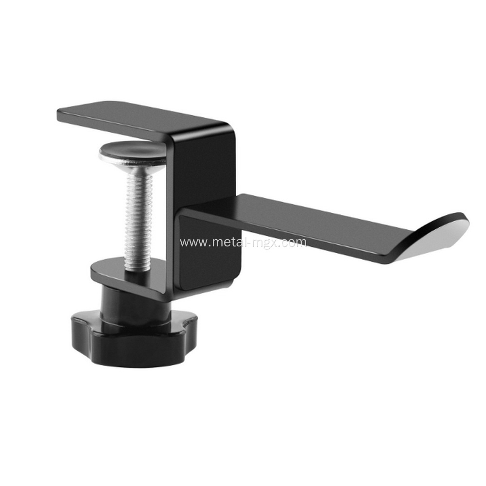 Powder Coated Steel Headphone Table Holder Hanger Clamp