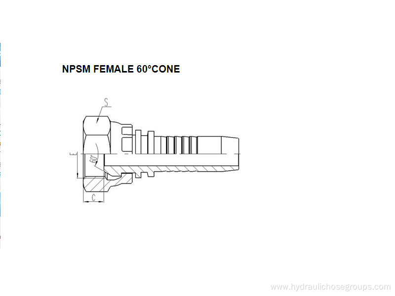 NPSM Female 60 Cone 21611