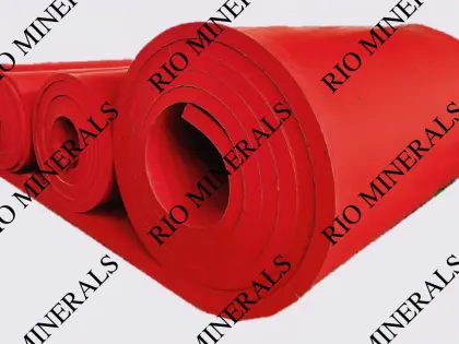 industrial rubber sheet (9.25m X 1.23m X 50.0mm)