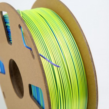 Tri-Color Silk PLA 3D Printer Filament