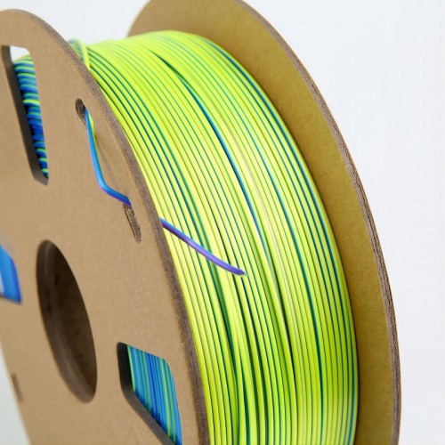 Tri-Color Silk PLA 3D Printer Filament