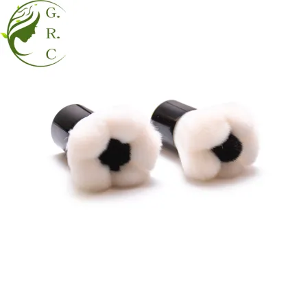 Logo Custom Free Sample Flower Powder Makeup Brush