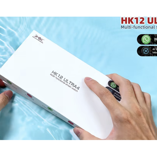 Nuevo reloj inteligente HK12 ULTRA 4, pantalla AMOLED de 2,02 pulgadas, libro electrónico de música Local IP67, reloj deportivo resistente al agua con traducción en tiempo Real
