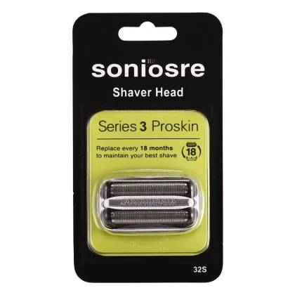 Braun Series 3 Razor Mesh Blades: 32S, 32B, 21B, 3010, 3020
