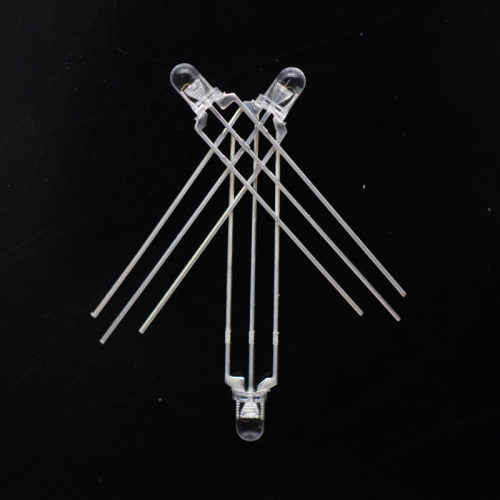 3mm LED Red/Blue Super Bright Common Anode