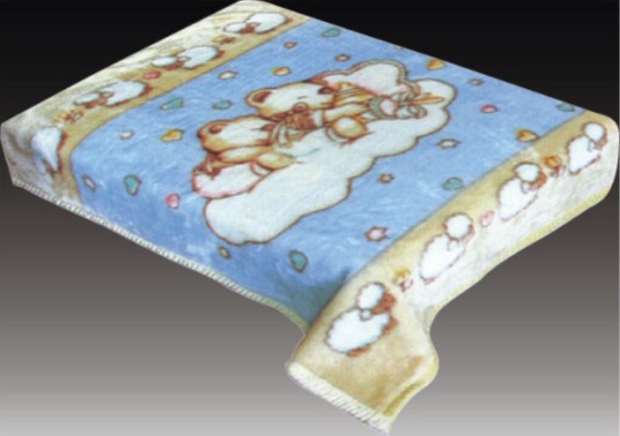 Polyester baby blanket