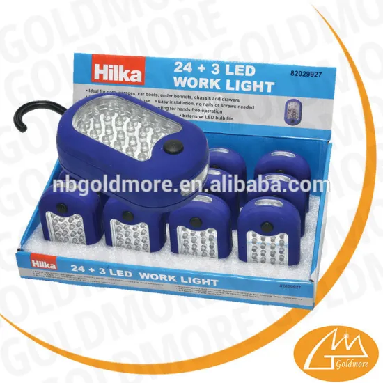 Goldmore3 24 + 3 LED Dual Purpose Flashlight / Work light