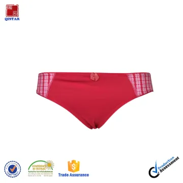 Wholeasle Red Cotton Fit Breathable Women Underwear Panties
